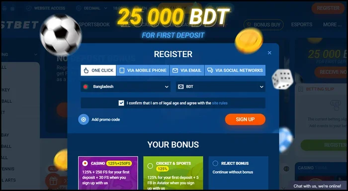 Mostbet registration with bonus